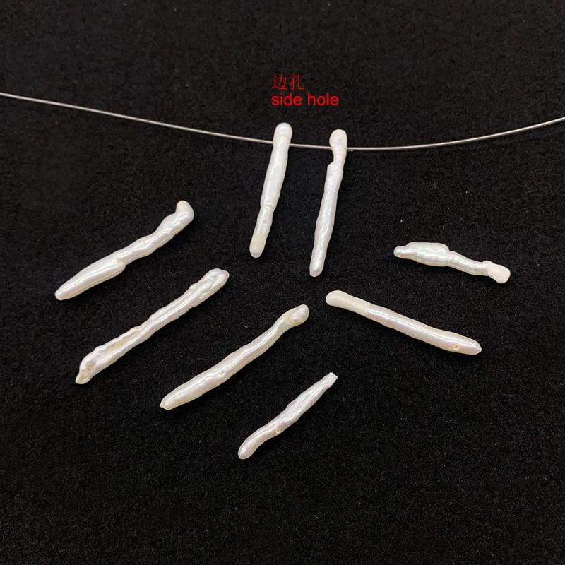 Freshwater Pearl Toothpick Shape Beads for Jewelry Making