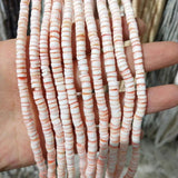 Natural Shell Beads 5mm Crafting Supplies for DIY Jewelry Making