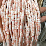Natural Shell Beads 5mm Crafting Supplies for DIY Jewelry Making