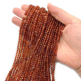 Small Faceted Red Agate Spinel Beads for Necklace Bracelet Making