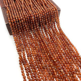 Small Faceted Red Agate Spinel Beads for Necklace Bracelet Making