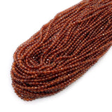 Small Faceted Red Agate Spinel Beads for Necklace Bracelet Making