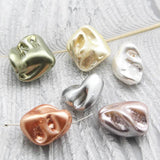 5pcs Natural Shell Baroque Pearl Beads 15x20mm DIY Jewelry Accessories