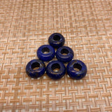 Natural Stone Large Hole Beads Malachite Lapis Lazuli for DIY Jewelry Making
