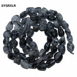 5-8mm Rutilated Quartz Stone Beads for Jewelry Making
