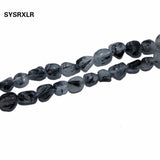5-8mm Rutilated Quartz Stone Beads for Jewelry Making