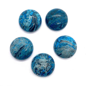5pcs 19mm Agate Bead Cabochons DIY Wedding Rings Charms