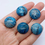 5pcs 19mm Agate Bead Cabochons DIY Wedding Rings Charms
