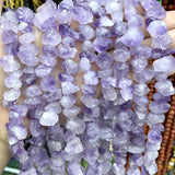 Raw Amethysts Cluster Gemstones Spacer Beads for Jewelry Making DIY