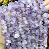 Raw Amethysts Cluster Gemstones Spacer Beads for Jewelry Making DIY
