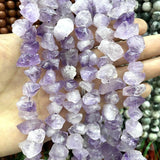 Raw Amethysts Cluster Gemstones Spacer Beads for Jewelry Making DIY