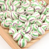 10mm Hand-painted Water Textured Ceramic Beads for DIY Earrings Bracelet