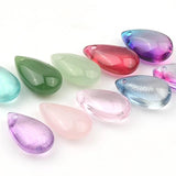 8x14mm Water Drop Czech Glass Beads for Jewelry Making
