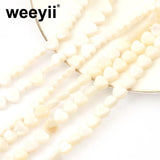 Shell Heart Beads Mother of Pearl for Jewelry Making DIY Bracelet