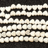 Shell Heart Beads Mother of Pearl for Jewelry Making DIY Bracelet
