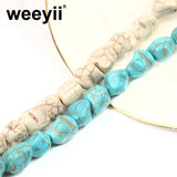 Irregular Turquoise Beads Loose for Jewelry Making DIY
