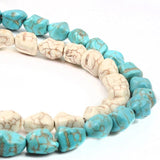 Irregular Turquoise Beads Loose for Jewelry Making DIY