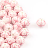 10mm Hand-painted Ceramic Beads for Jewelry Making DIY