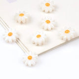 8mm Shell Beads Sunflower Jewelry Making DIY Earring Bracelet Braid