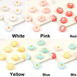 8mm Shell Beads Sunflower Jewelry Making DIY Earring Bracelet Braid
