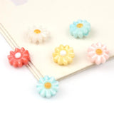 8mm Shell Beads Sunflower Jewelry Making DIY Earring Bracelet Braid