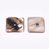 50Pcs Shell Beads Square Spacer for Jewelry Making DIY Bracelet