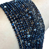 Natural Agates Faceted Round Beads 2MM-4MM