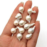 Freshwater Pearl Charm Beads 10x13-12x20mm DIY Jewelry Making