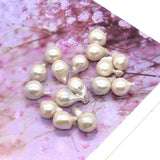 Freshwater Pearl Charm Beads 10x13-12x20mm DIY Jewelry Making