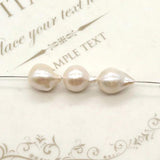 Freshwater Pearl Charm Beads 10x13-12x20mm DIY Jewelry Making