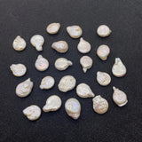 Natural Freshwater Pearl Drop-shaped Charms for Bracelets Beads