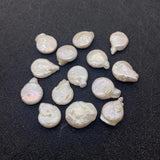 Natural Freshwater Pearl Drop-shaped Charms for Bracelets Beads