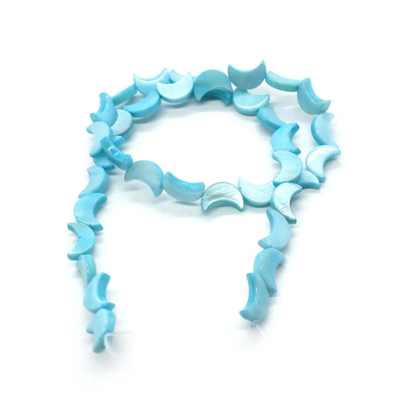 Shell Love Pearl Moon Butterfly Charm Jewelry DIY
