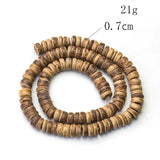 3 Strings Coconut Shell Beads DIY Jewelry Accessory Bracelet Necklace