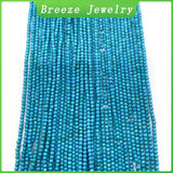 2/3/4mm Round Turquoise Gemstone Beads for DIY Jewelry Production
