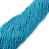 2/3/4mm Round Turquoise Gemstone Beads for DIY Jewelry Production