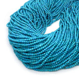 2/3/4mm Round Turquoise Gemstone Beads for DIY Jewelry Production