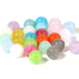 100PCs 10mm Acrylic Beads Multicolor Spacer DIY Jewelry