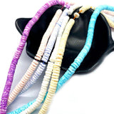 Natural Shell Dyed Shell Disc Beading Loose Bead for Jewelry Making DIY Necklace