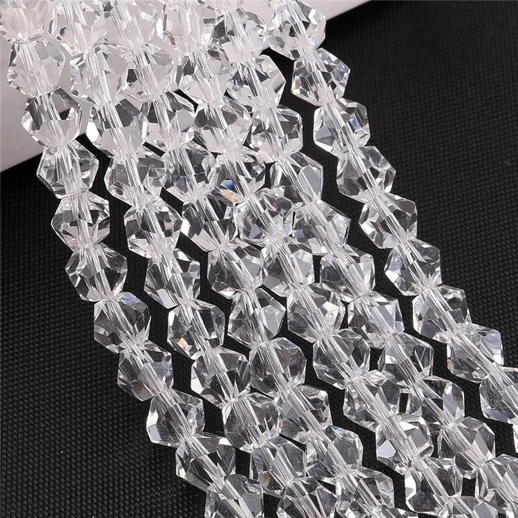 6/8mm Natural Stone & Lampwork Glass Beads, Crystal Jewelry Making DIY Crafts