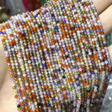 2-4mm Faceted Colorful Zircon Gem Beads For Jewelry Making