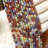 2-4mm Faceted Colorful Zircon Gem Beads For Jewelry Making