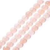 Natural Stone Flat Round Bead Turtle Back Gems Loose Beaded for Jewelry Making