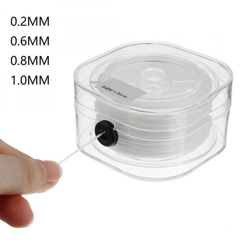200m DIY Crystal Beading Stretch Elastic Thread Cord with Box