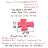 10Pcs Turquoise Stone Beads for DIY Bracelet & Necklace Jewelry Making