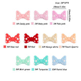 10pcs Silicone Beads Flower Bow Silicone Focus Beads Food For Jewelry Making DIY