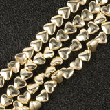 Heart Hematite Beads 6mm for Jewelry Making DIY