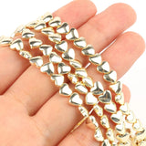 Heart Hematite Beads 6mm for Jewelry Making DIY