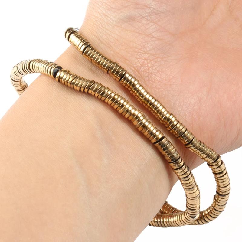 Hematite Natural Stone Round Loose Beads for Jewelry Making 15'' Strand