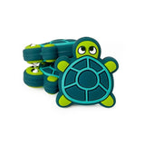 10pcs Tortoise Silicone Beads Teether DIY Jewelry Accessories